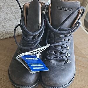 Birkenstock Brown Leather Boots